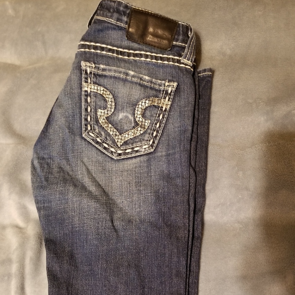 Big star Jean's size 27L